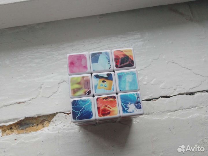 Кубик рубик с персонажими и с роблокса