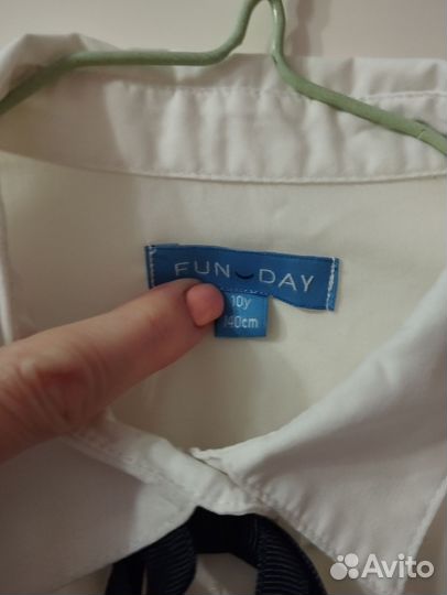 Школьная рубашка блузка