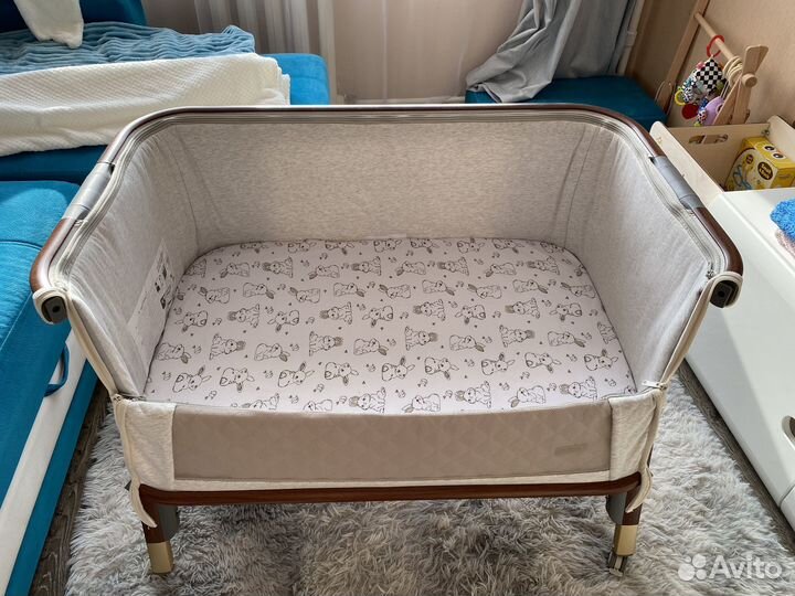 Колыбель Tutti Bambini CoZee Luxe с колесами