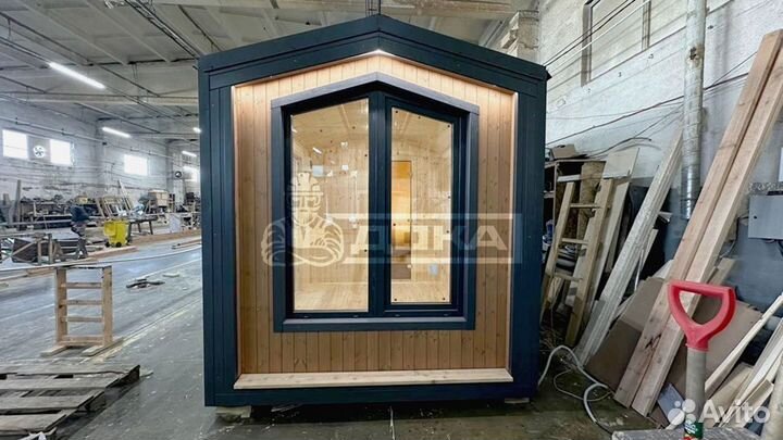 Баня мобильная под ключ на дачу