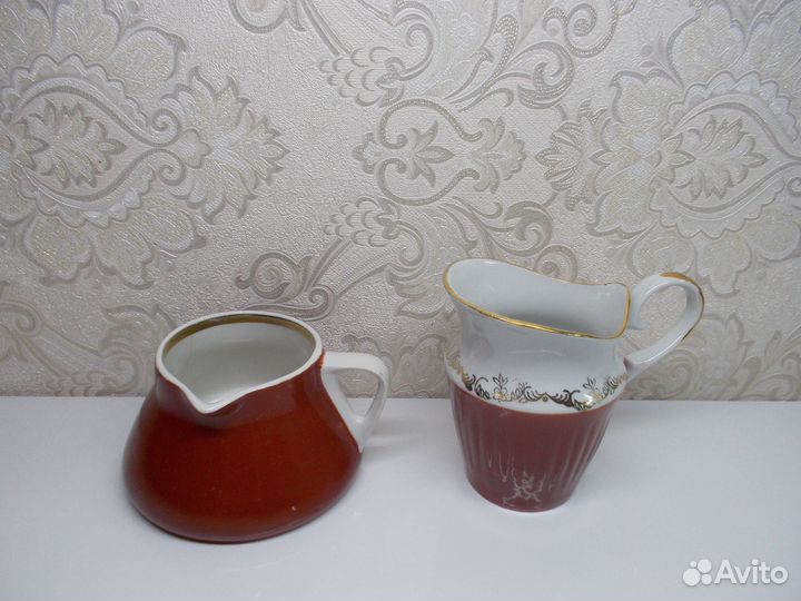 Молочники и соусники