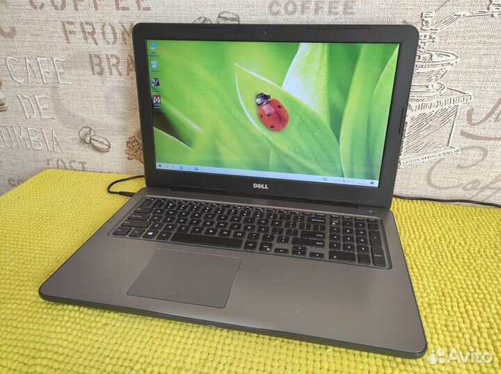 Классный ноут Dell 5567 Core i7-7500 + 8Gb + SSD