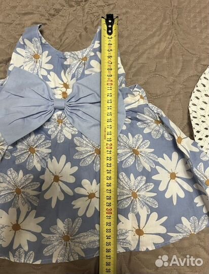 Продано Летнее Платье для девочки 74-80