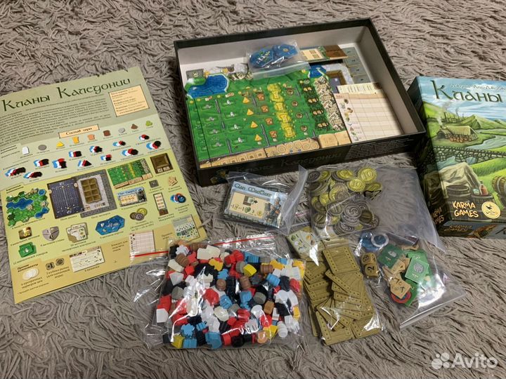 Кланы Каледонии настольная игра