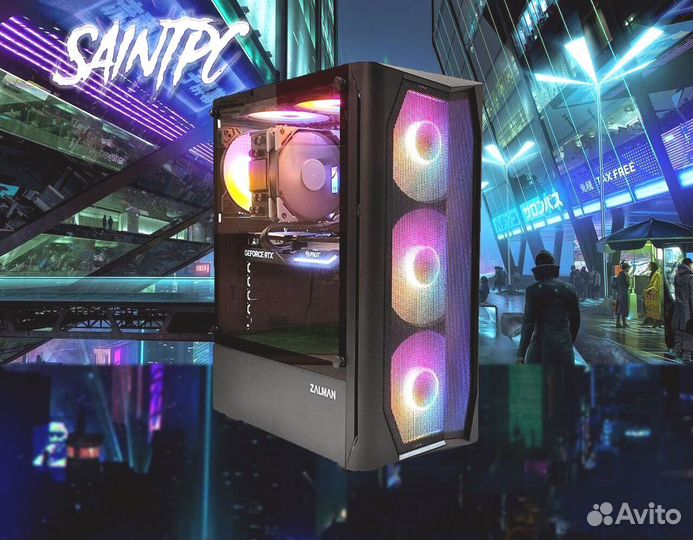 Игровой пк на видеокарте RX и Ryzen 7