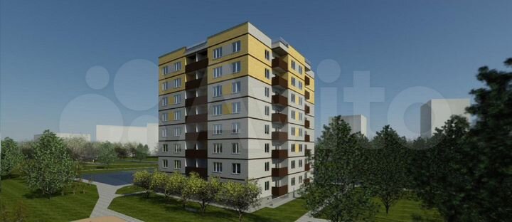 3-к. квартира, 73,3 м², 7/9 эт.