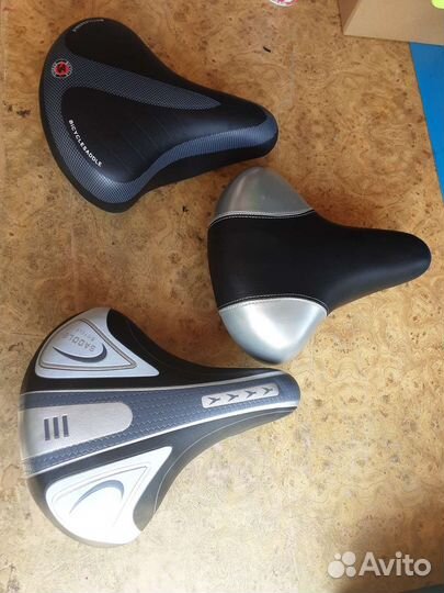 Седло для велосипеда на пружинах. Новые