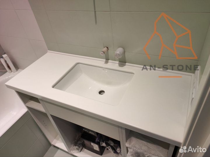 Столешница из камня для ванной