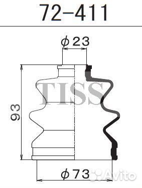 Пыльник шруса FB2005