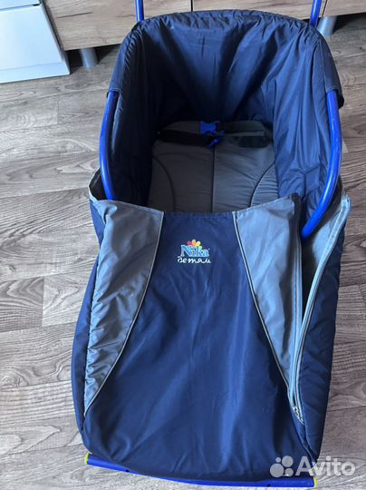 Санки сидячие с чехлом