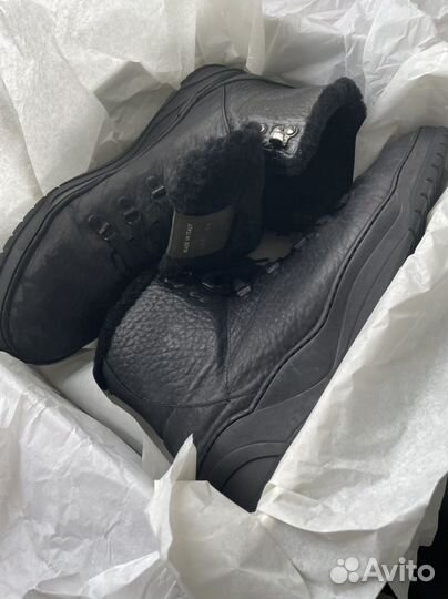 Высокие кеды-ботинки мужские на меху 44 р-р