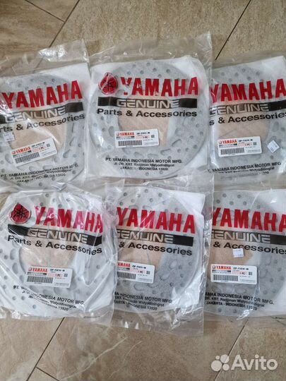 Тормозной диск передний и задний для Yamaha N-MX