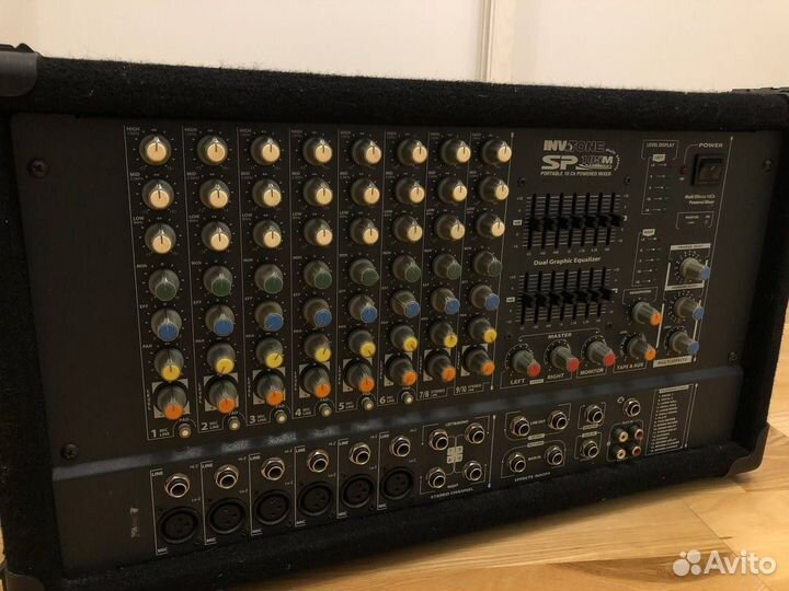 Активный микшерный пульт Invotone sp 105m +колонка