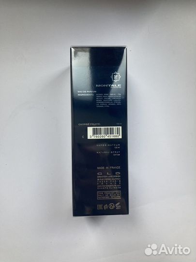 Montale chypre - fruite unisex 100 ml edp