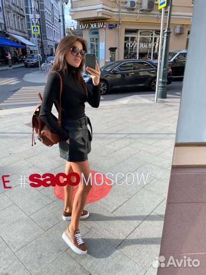 Шорты New Look из экокожи