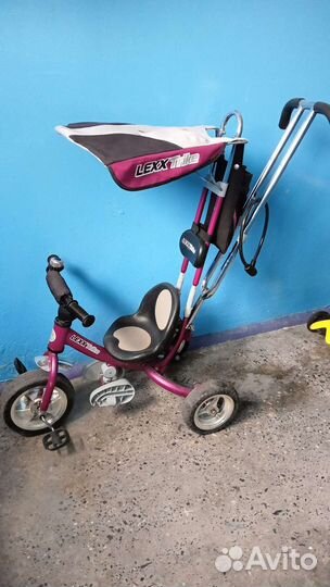 Трехколесный велосипед с родительской ручкой