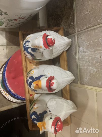 Горшочки для специй керамический утята