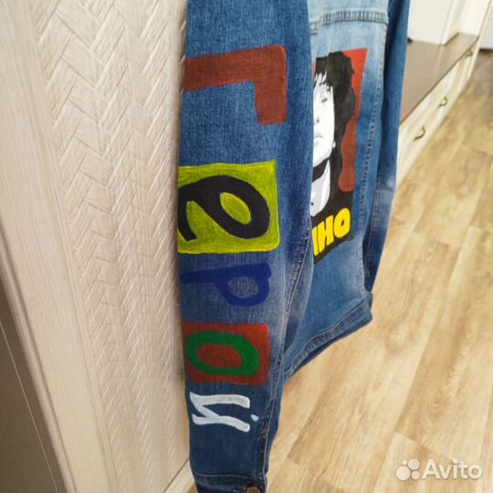 Джинсовая куртка custom