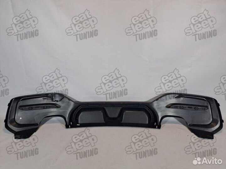 Диффузор BMW F20 LCI рест M CS глянец 2+2