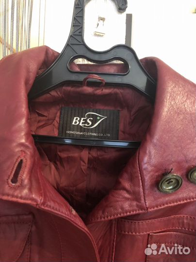 Натуральная коженная куртка