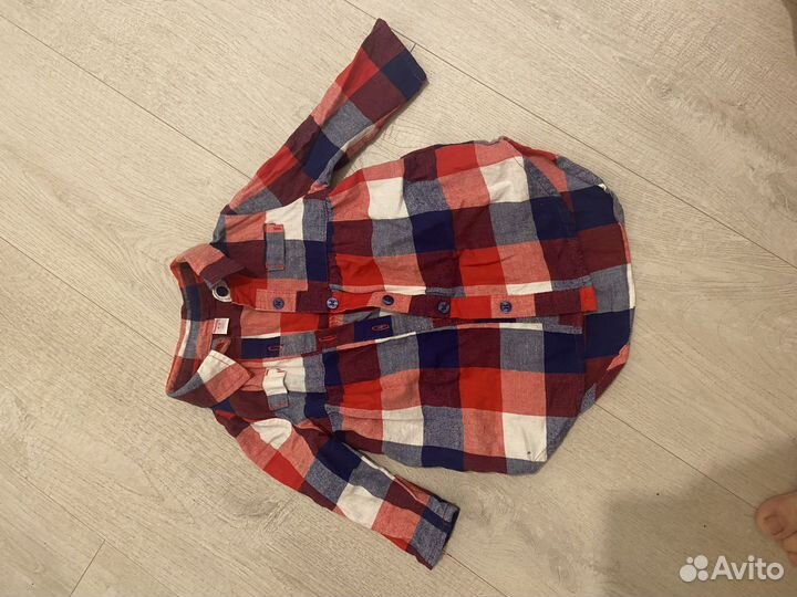 Удлененная рубашка + велосипедки