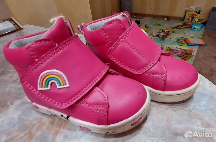 Ботинки демисезонные для девочки 20 размер