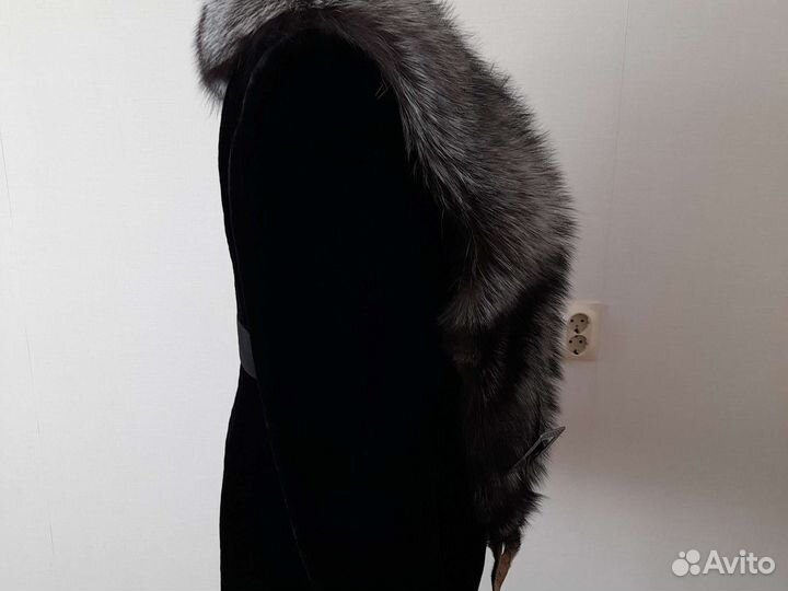 Шуба мех мутон