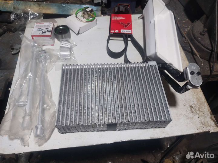 Салонный испаритель кондиционера газель