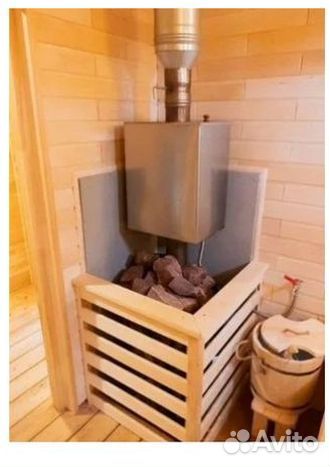 Баня 6х5 двухмодульная Скандинавия Артикул 112-63