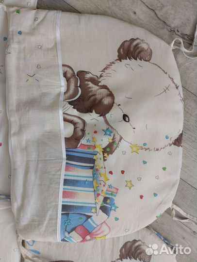 Бортики в детскую кроватку