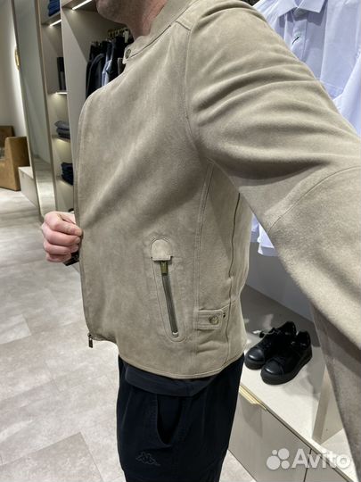 Куртка замшевая мужская натуральная