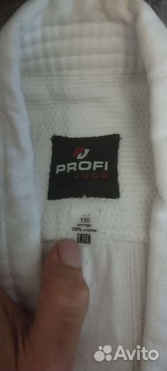 Форма для дзюдо для мальчика р-р140 и 155