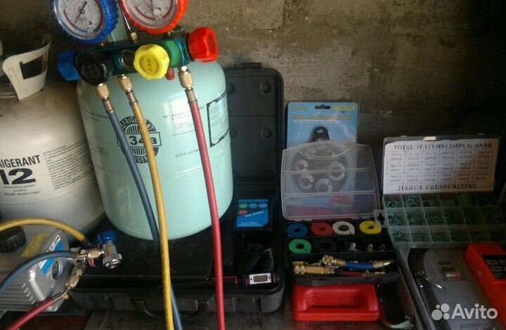 Опрессовка кондиц. Hyundai Creta 2016-2020