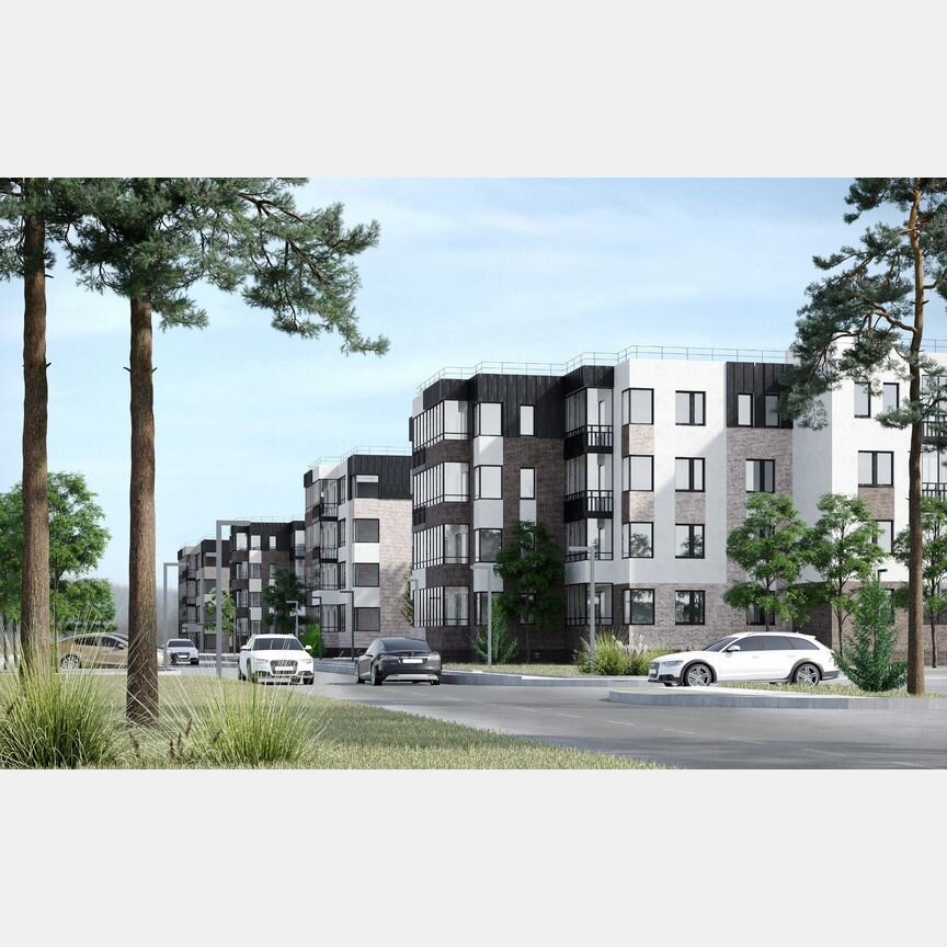 Квартира-студия, 25,4 м², 4/4 эт.