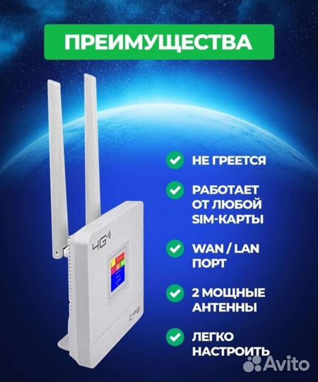 Wifi роутер 4g модем роутер безлимит