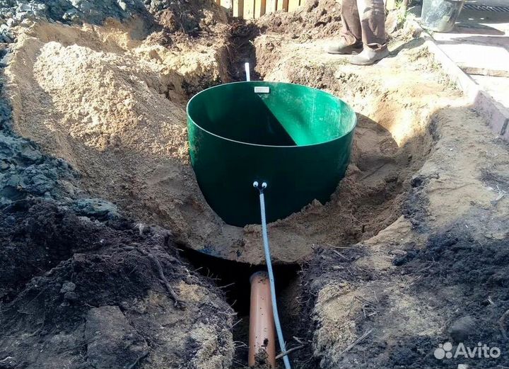 Септик под ключ. Установка септика за 1 день
