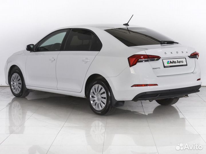 Skoda Rapid 1.6 AT, 2020, 114 124 км