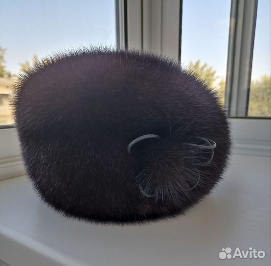 Шапка норковая женская