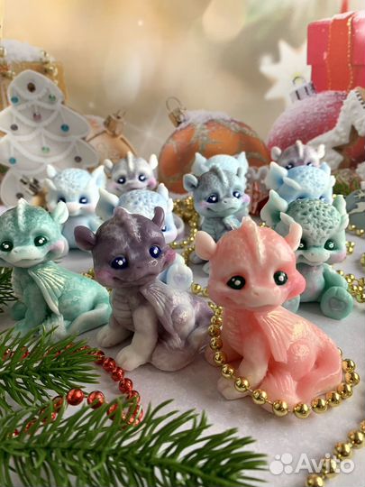 Дракон из мыла. Подарок на новый год