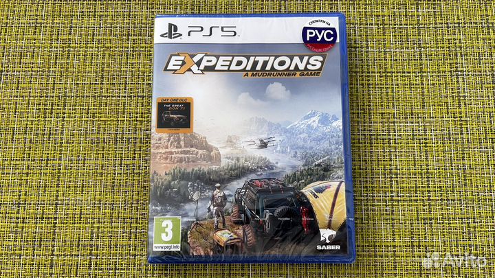 Expeditions a mudrunner game ps5 Новый диск
