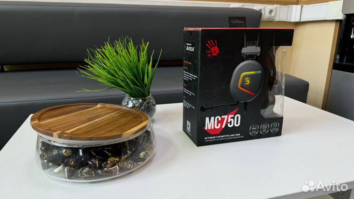 Наушники игровые A4Tech Bloody MC750