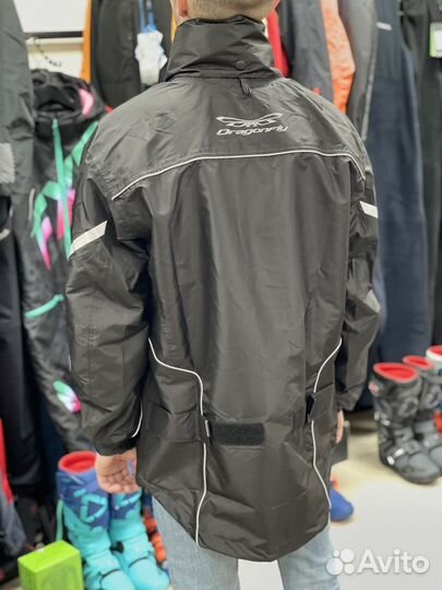 Куртка - дождевик EVO black (мембрана) + сумка