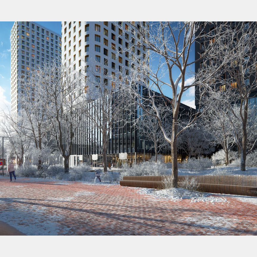 1-к. квартира, 36 м², 26/43 эт.