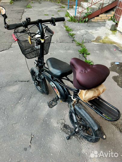 Электровелосипед складной бу