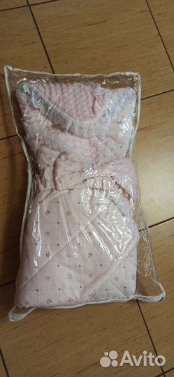 Конверт на выписку для девочки осень демисезонный