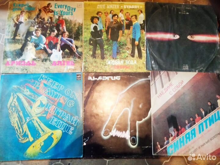 Виниловые пластинки СССР