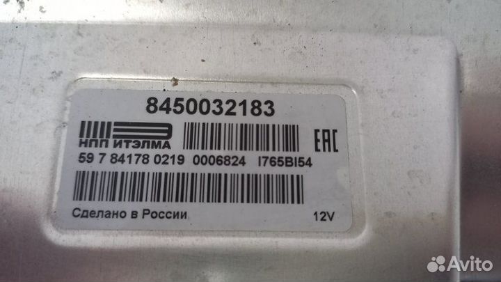 Блок управления двигателем Лада Веста Кросс 2181