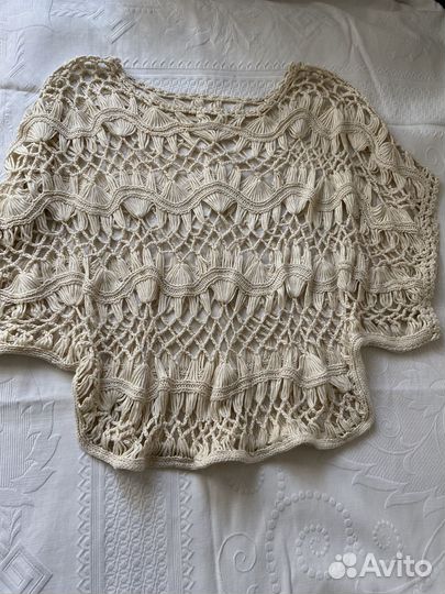 Накидка женская ажурная летняя 44 46 48 50