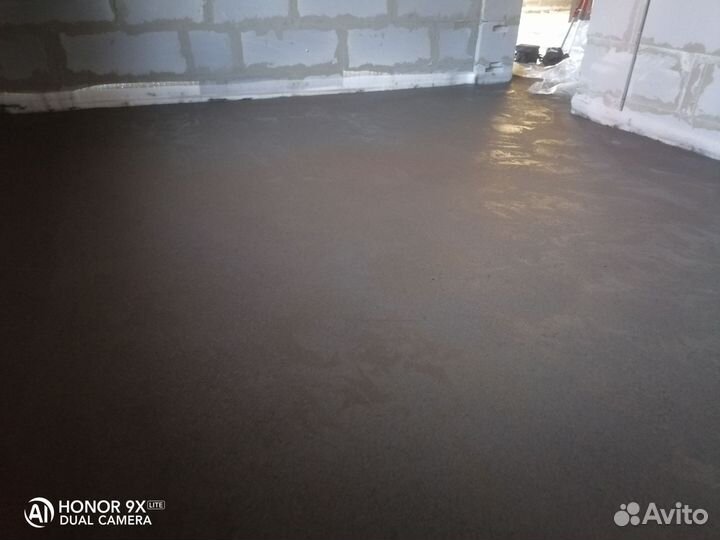 Полусухая стяжка пола за 1 день от 40м2