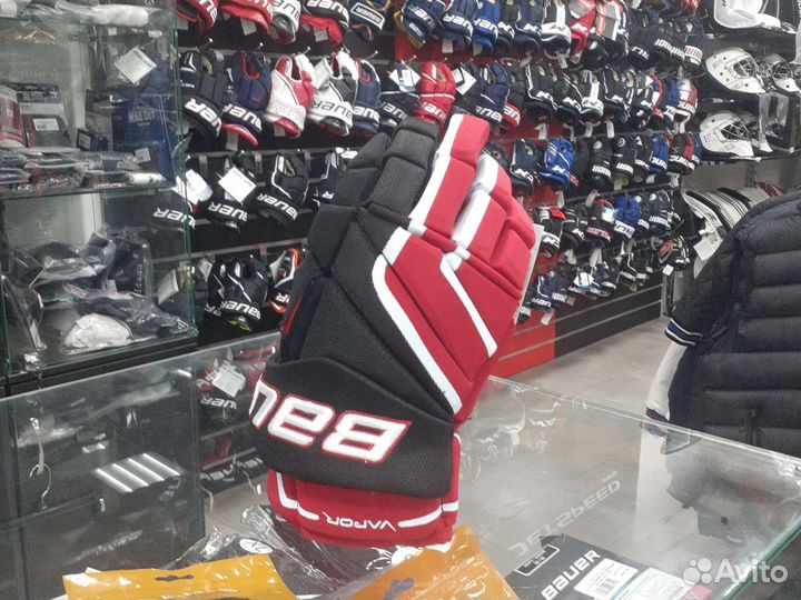 Перчатки bauer vapor APX2 PRO SR